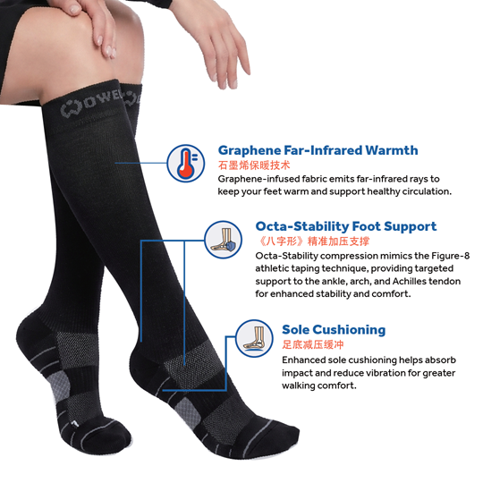 MedicFlow Graphene All-Day Socks